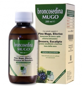 BRONCOSEDINA MUGO 200 ml   senza zucchero - F.A.M.A.      